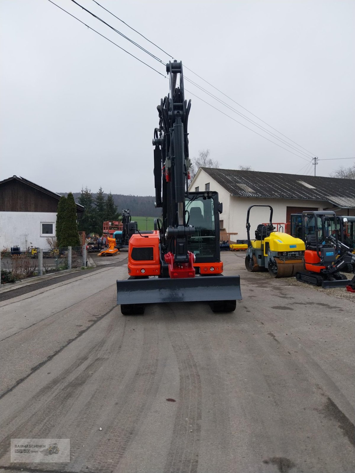 Minibagger des Typs Eurocomach ES 95 TR 4 mit Verstellausleger, Gebrauchtmaschine in Stetten (Bild 3)