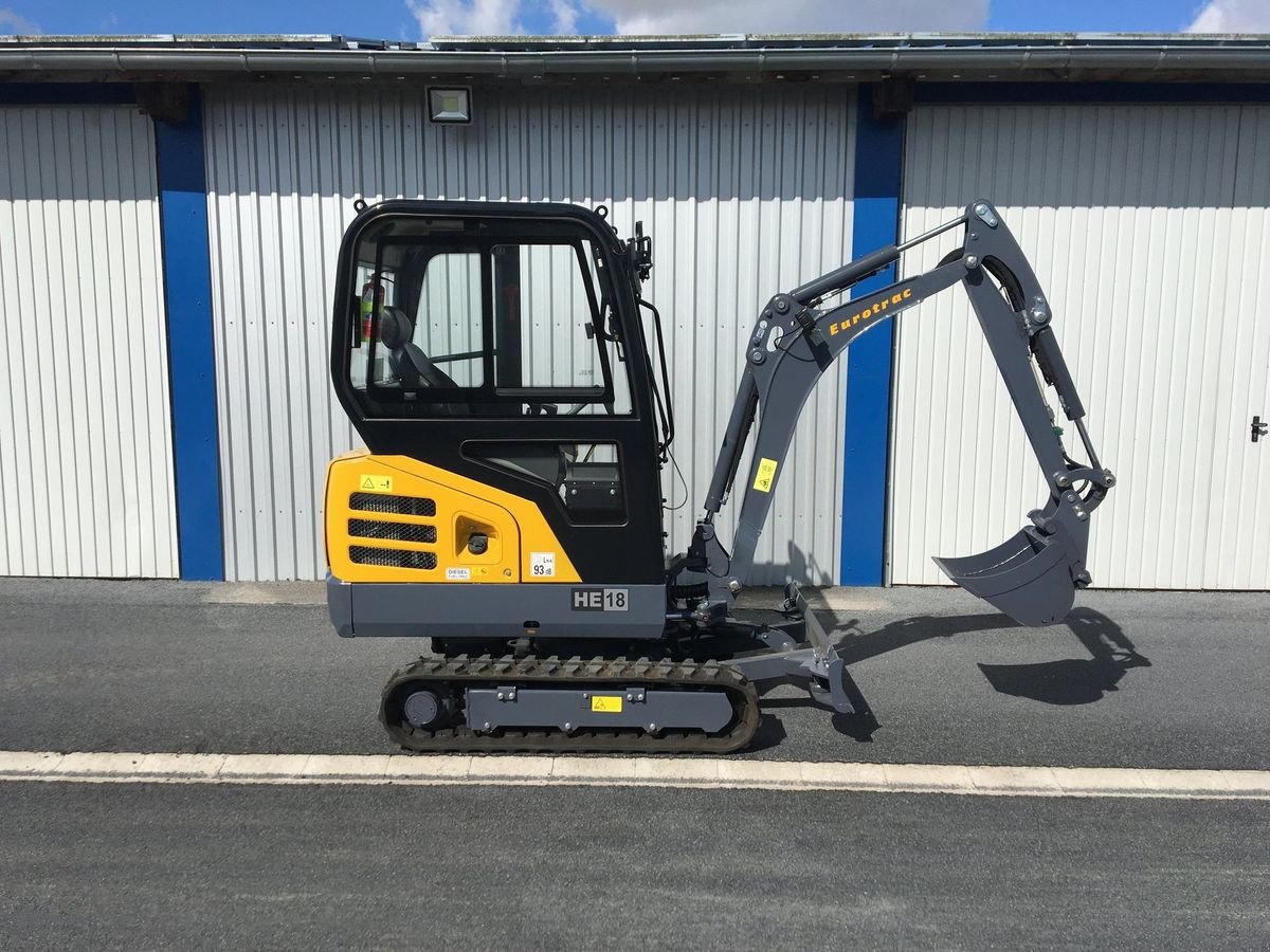 Minibagger typu Eurotrac HE-18, Neumaschine w Burgkirchen (Zdjęcie 7)