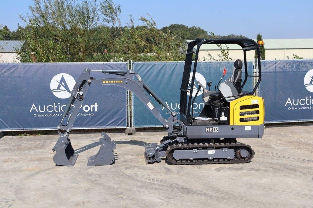 Minibagger van het type Eurotrac HE18, Neumaschine in Antwerpen (Foto 1)