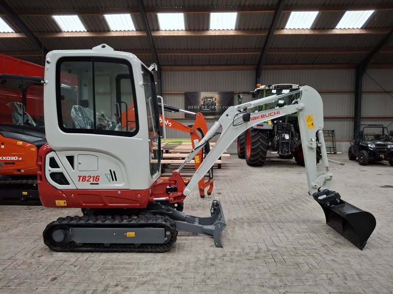 Minibagger des Typs Fendt TB216, Neumaschine in Donkerbroek