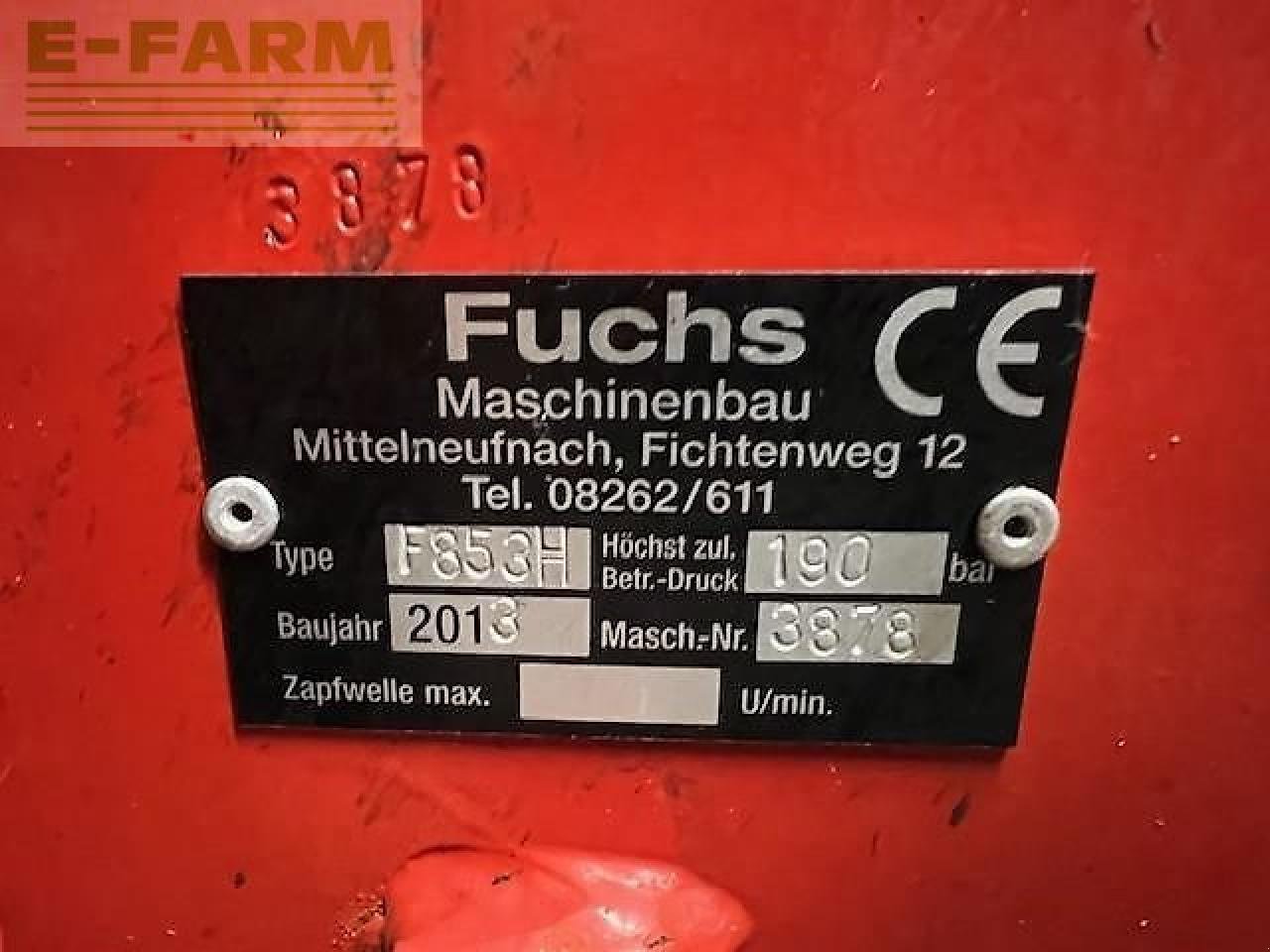 Minibagger des Typs Fuchs f853h, Gebrauchtmaschine in ag BROEKLAND (Bild 7)