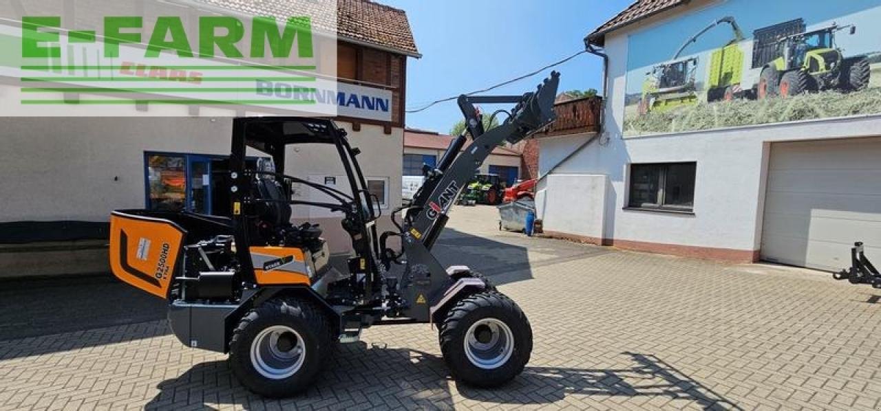 Minibagger Türe ait GiANT g 2500 x-tra hd y, kompaktradlader mit euro-aufnahme, 2,4 t, niedriges hubgerüst, Gebrauchtmaschine içinde WALDKAPPEL-BISCHHAUSEN (resim 16)