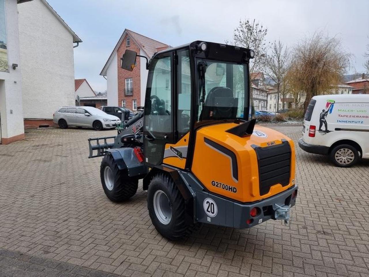 Minibagger του τύπου GiANT g 2700 hd mit kabine und euro aufnamhe, Gebrauchtmaschine σε WALDKAPPEL-BISCHHAUSEN (Φωτογραφία 5)