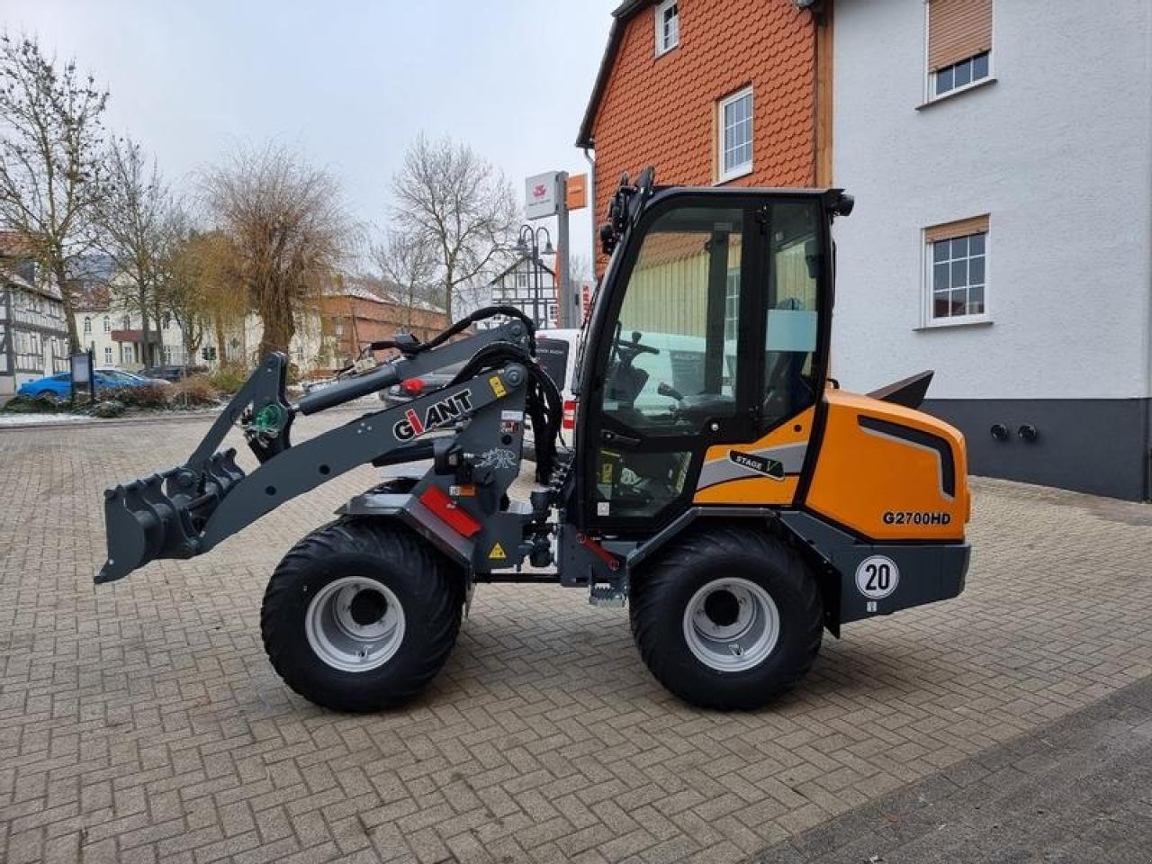 Minibagger typu GiANT g 2700 hd mit kabine und euro aufnamhe, Gebrauchtmaschine w WALDKAPPEL-BISCHHAUSEN (Zdjęcie 7)