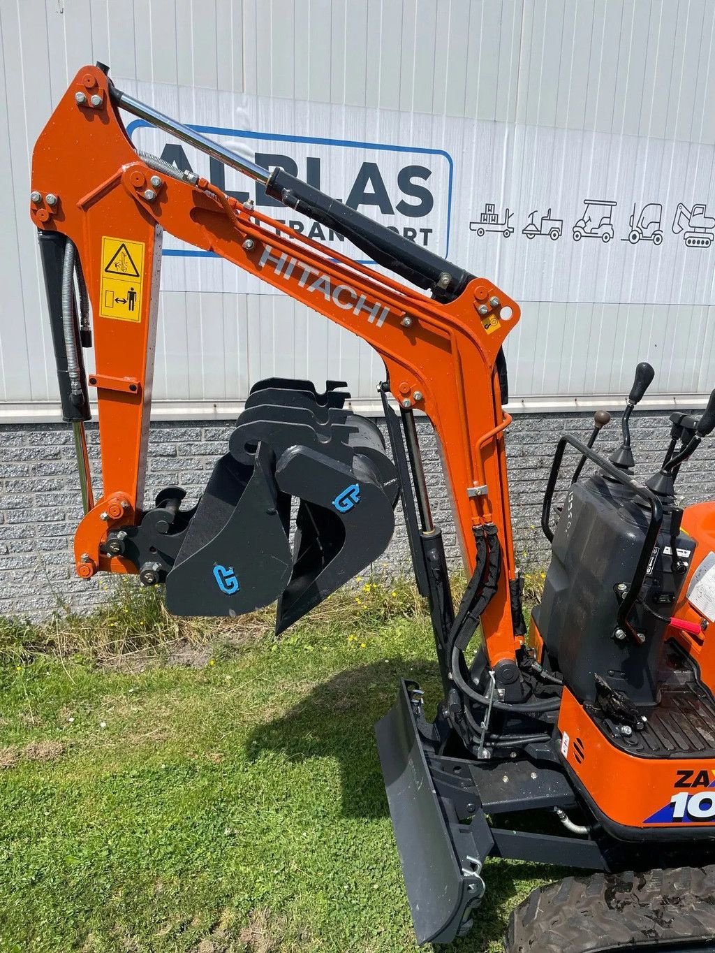 Minibagger a típus Hitachi 10U graafmachine NIEUW! Met 3 GP grondbakken CW00, Gebrauchtmaschine ekkor: Kwintsheul (Kép 3)