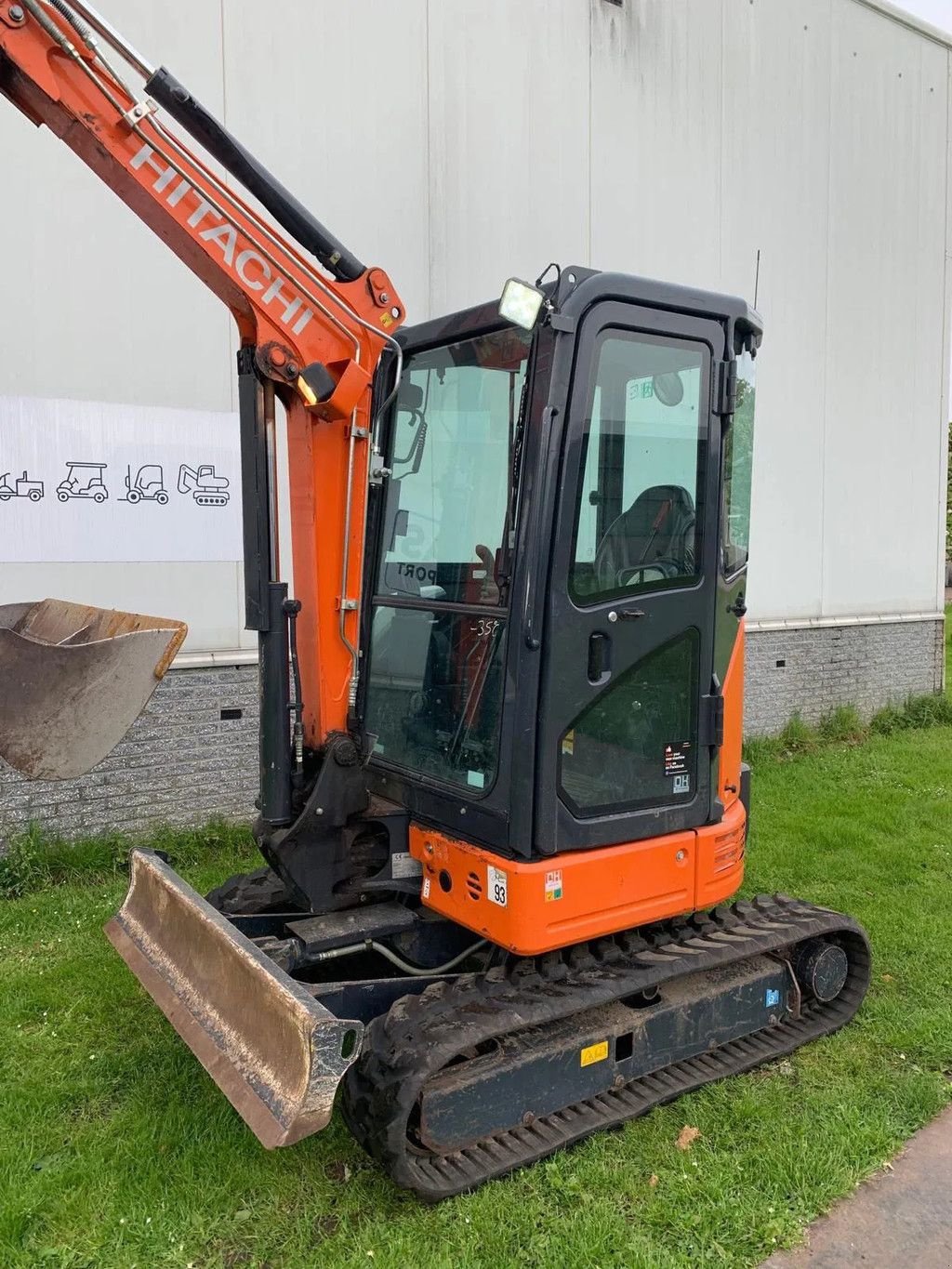 Minibagger des Typs Hitachi 26U graafmachine cabine 2016, Gebrauchtmaschine in Kwintsheul (Bild 2)