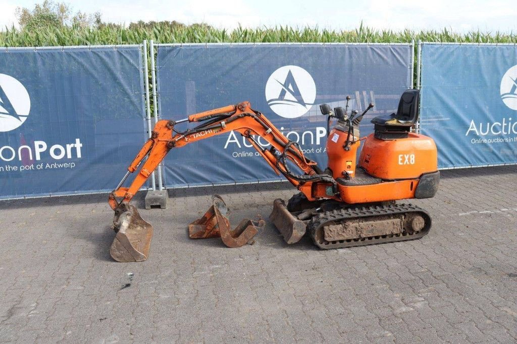 Minibagger типа Hitachi EX08-2, Gebrauchtmaschine в Antwerpen (Фотография 1)