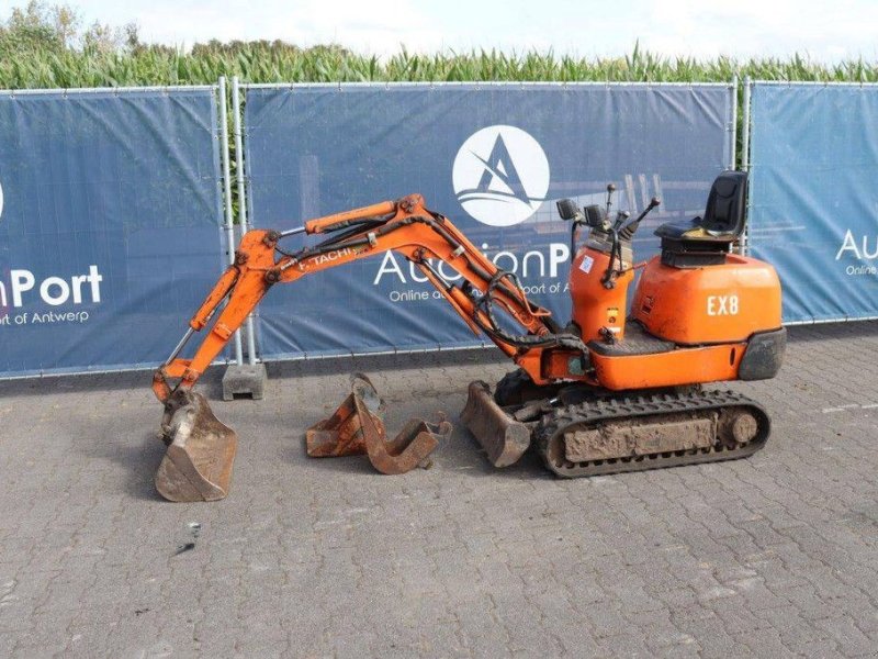 Minibagger του τύπου Hitachi EX08-2, Gebrauchtmaschine σε Antwerpen (Φωτογραφία 1)