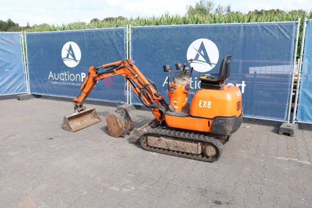 Minibagger typu Hitachi EX08-2, Gebrauchtmaschine w Antwerpen (Zdjęcie 3)