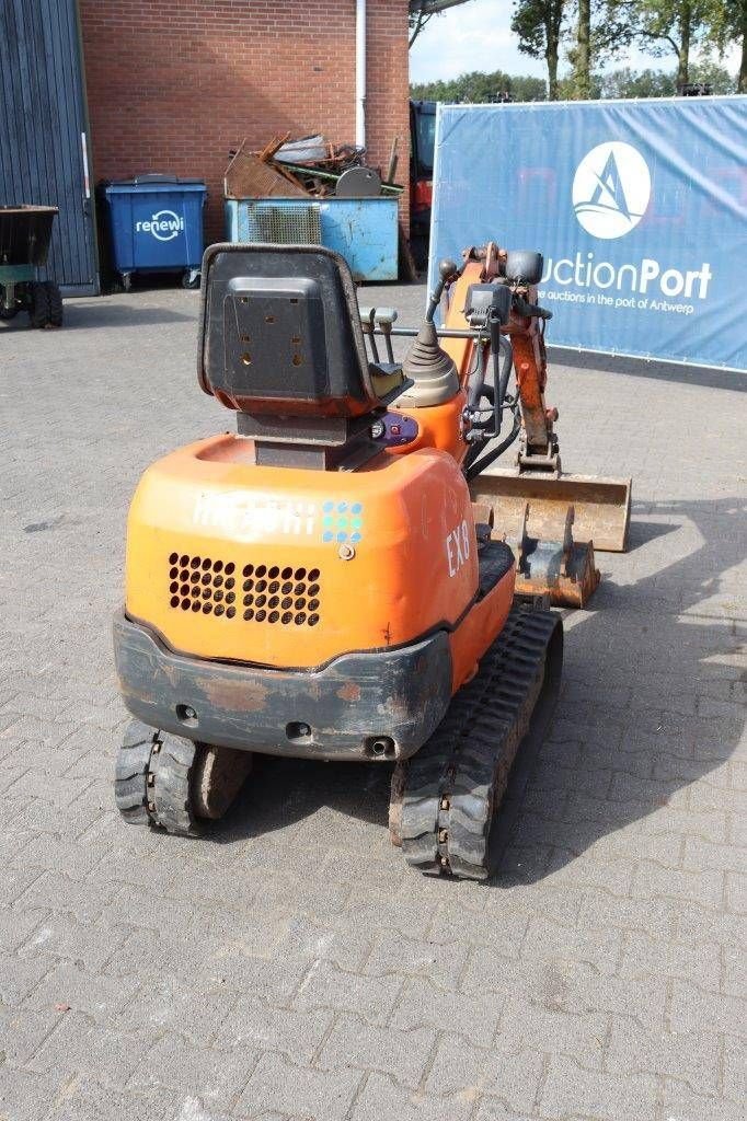 Minibagger typu Hitachi EX08-2, Gebrauchtmaschine w Antwerpen (Zdjęcie 7)