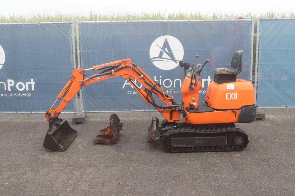 Minibagger typu Hitachi EX08-2, Gebrauchtmaschine w Antwerpen (Zdjęcie 2)