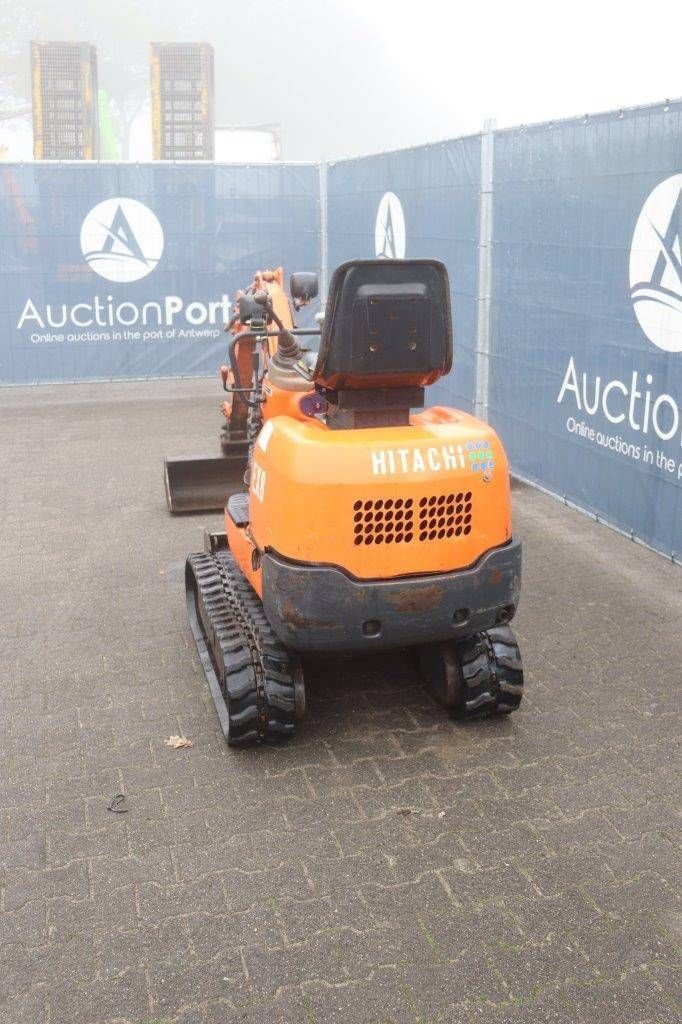 Minibagger typu Hitachi EX08-2, Gebrauchtmaschine w Antwerpen (Zdjęcie 4)