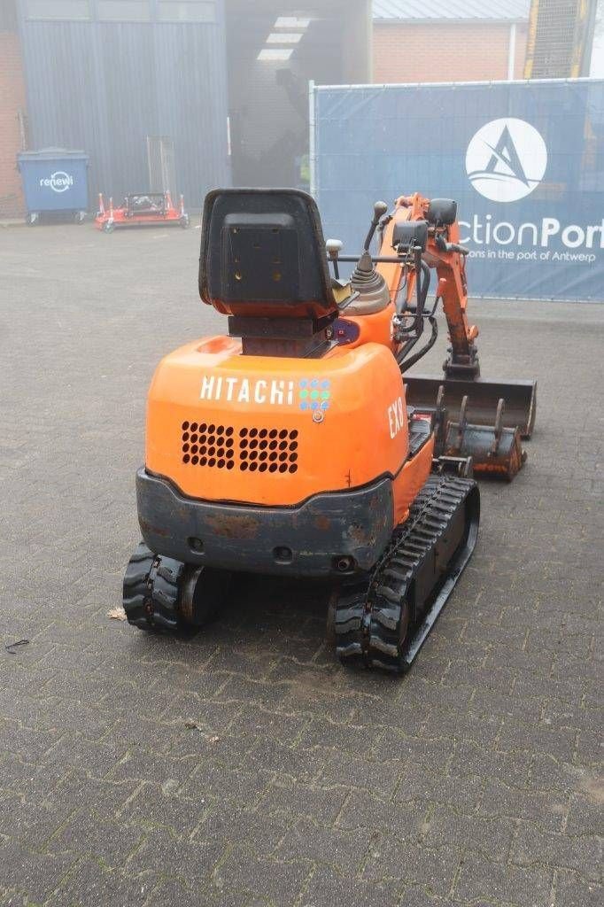 Minibagger typu Hitachi EX08-2, Gebrauchtmaschine w Antwerpen (Zdjęcie 7)