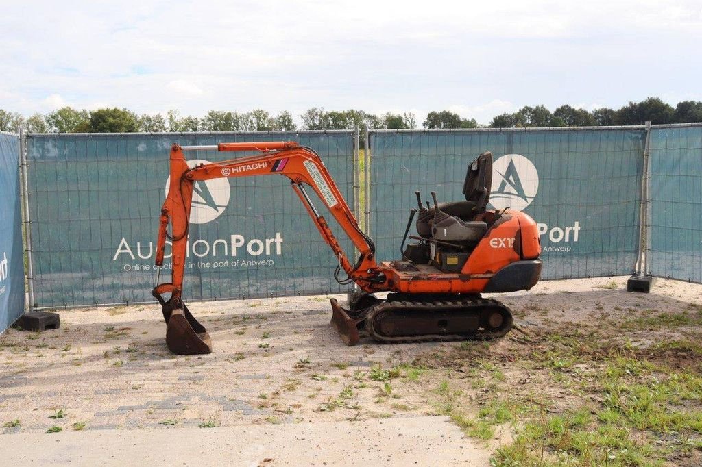 Minibagger des Typs Hitachi EX17, Gebrauchtmaschine in Antwerpen (Bild 1)