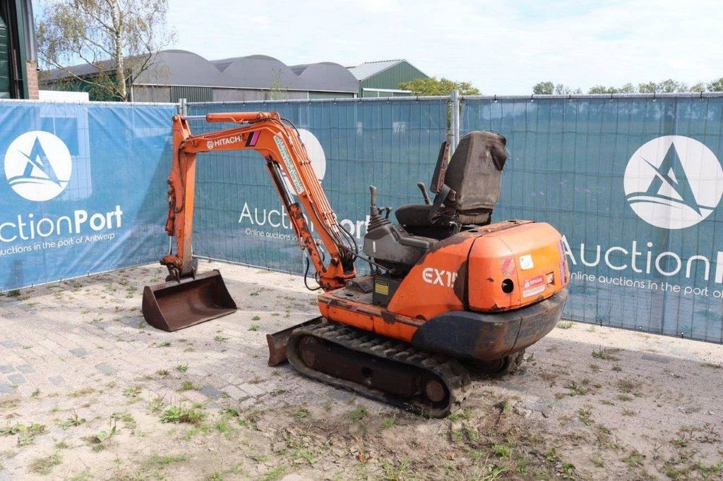 Minibagger Türe ait Hitachi EX17, Gebrauchtmaschine içinde Antwerpen (resim 3)