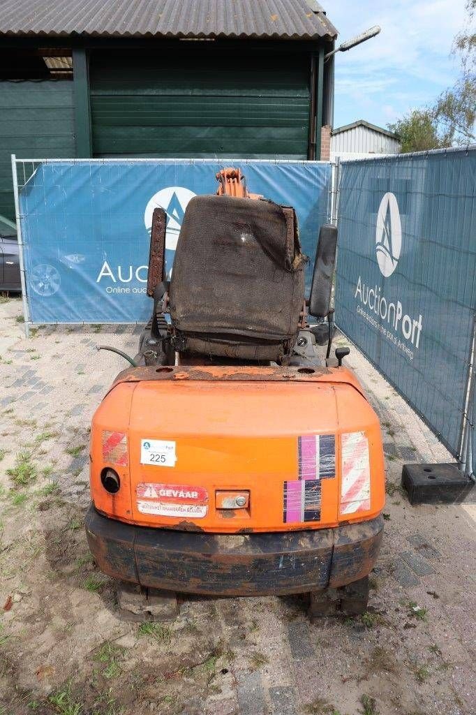 Minibagger typu Hitachi EX17, Gebrauchtmaschine w Antwerpen (Zdjęcie 4)