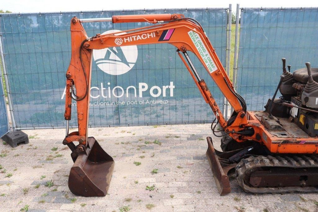 Minibagger typu Hitachi EX17, Gebrauchtmaschine w Antwerpen (Zdjęcie 10)