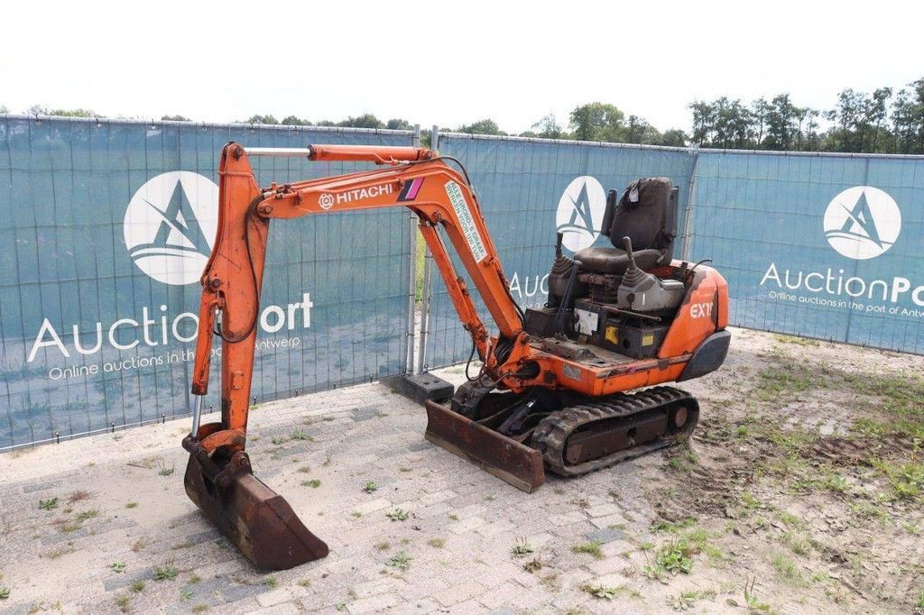 Minibagger типа Hitachi EX17, Gebrauchtmaschine в Antwerpen (Фотография 9)