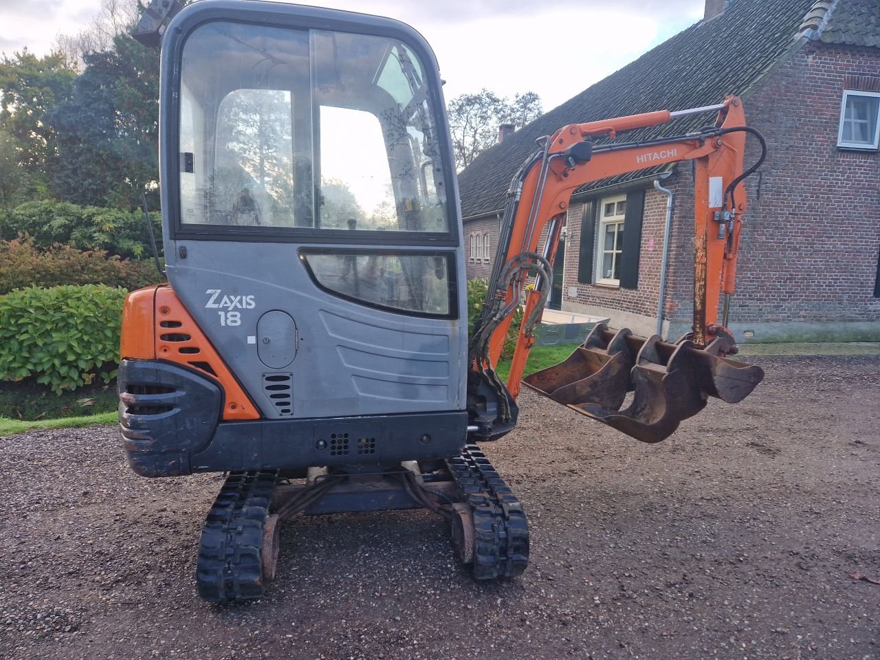 Minibagger tipa Hitachi zaxis 18, Gebrauchtmaschine u Oirschot (Slika 2)