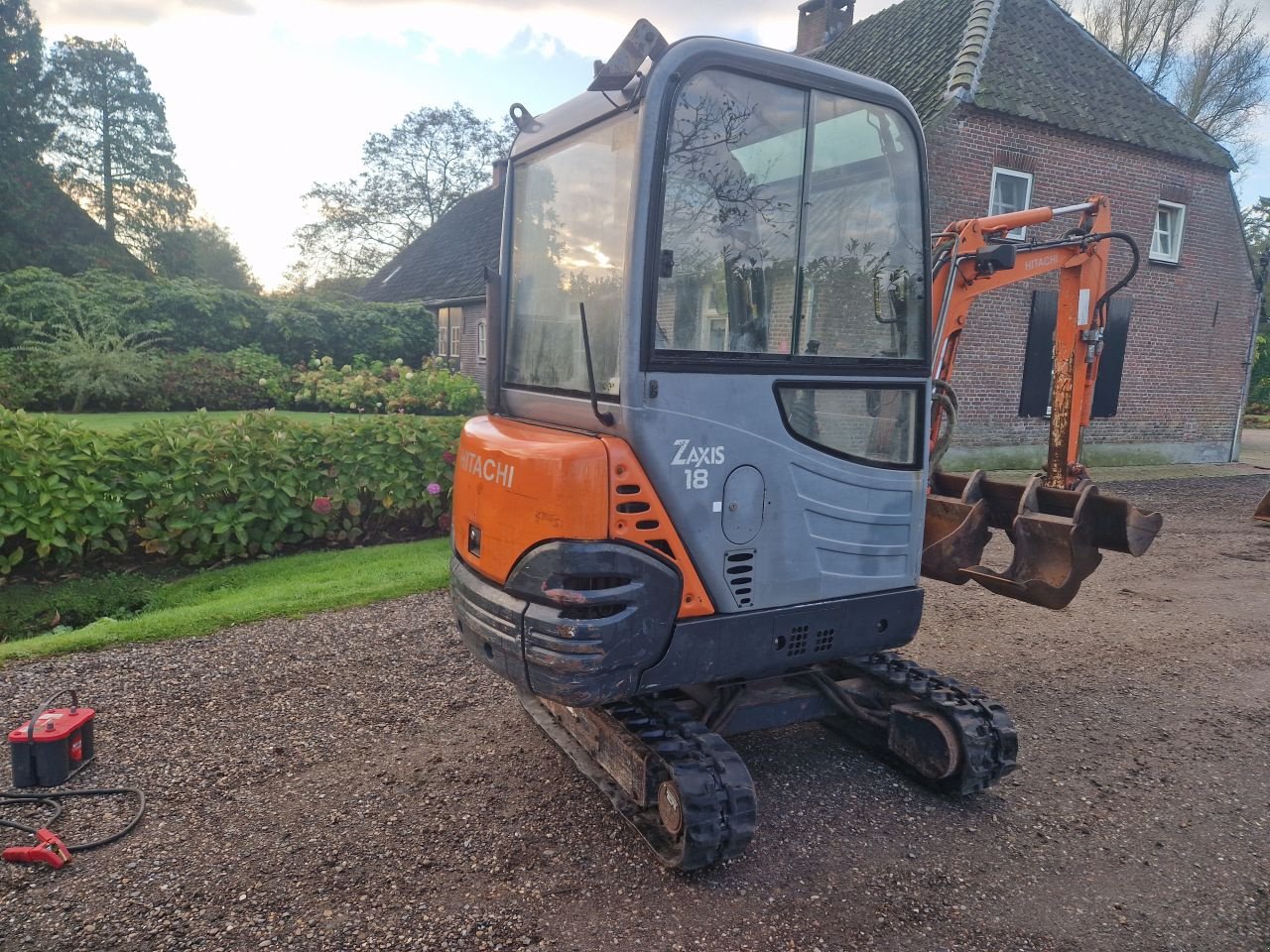 Minibagger typu Hitachi zaxis 18, Gebrauchtmaschine v Oirschot (Obrázek 4)