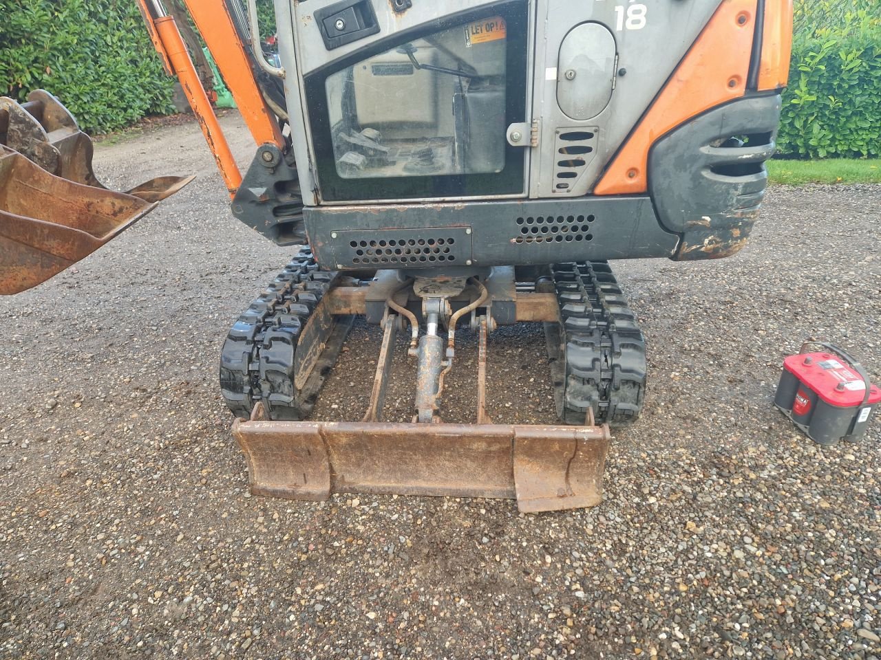 Minibagger typu Hitachi zaxis 18, Gebrauchtmaschine v Oirschot (Obrázek 5)