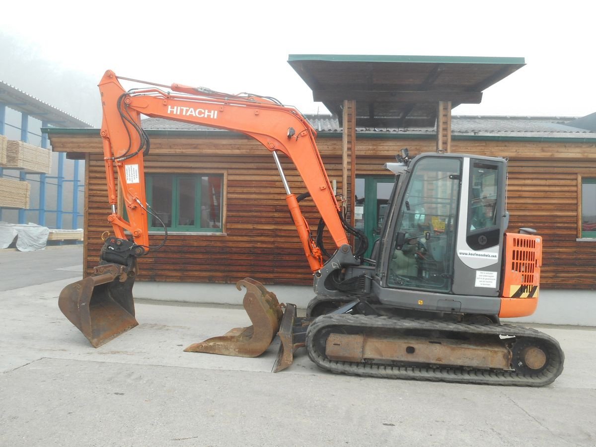 Minibagger a típus Hitachi ZC85USBLC-3 ( 8,5t ) mit POWERTILT u. hydr. SW, Gebrauchtmaschine ekkor: St. Nikolai ob Draßling (Kép 1)