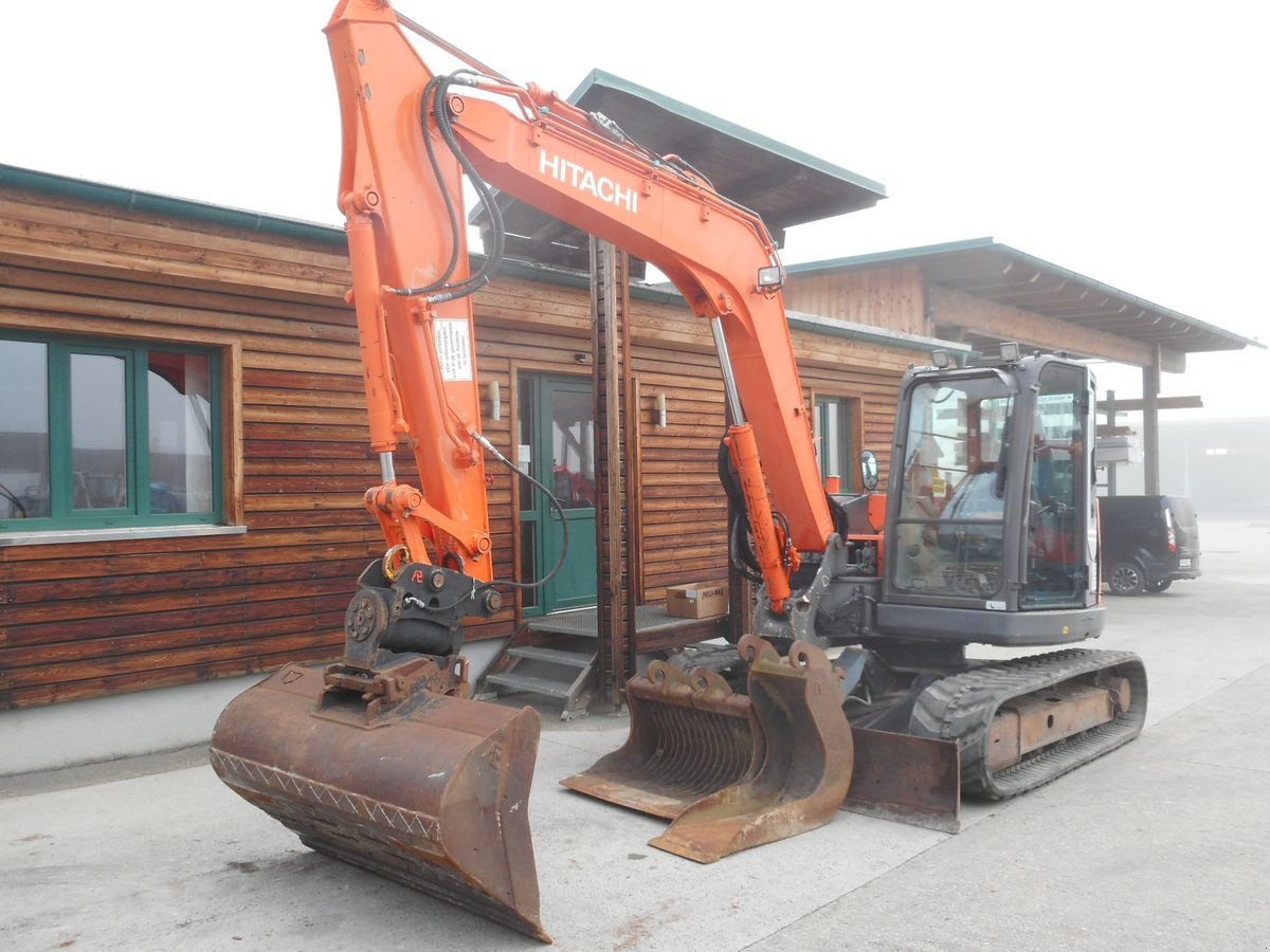 Minibagger a típus Hitachi ZC85USBLC-3 ( 8,5t ) mit POWERTILT u. hydr. SW, Gebrauchtmaschine ekkor: St. Nikolai ob Draßling (Kép 2)