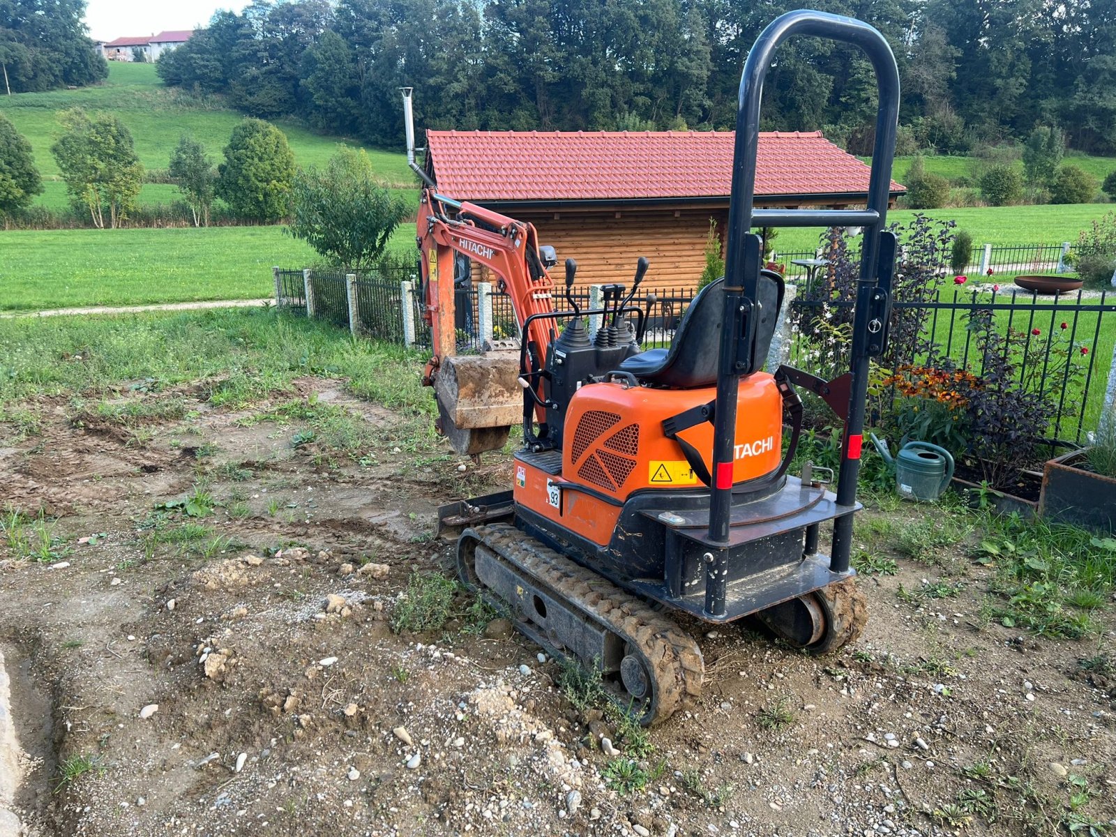 Minibagger typu Hitachi ZX 10, Gebrauchtmaschine w Neumarkt Sank Veit  (Zdjęcie 2)