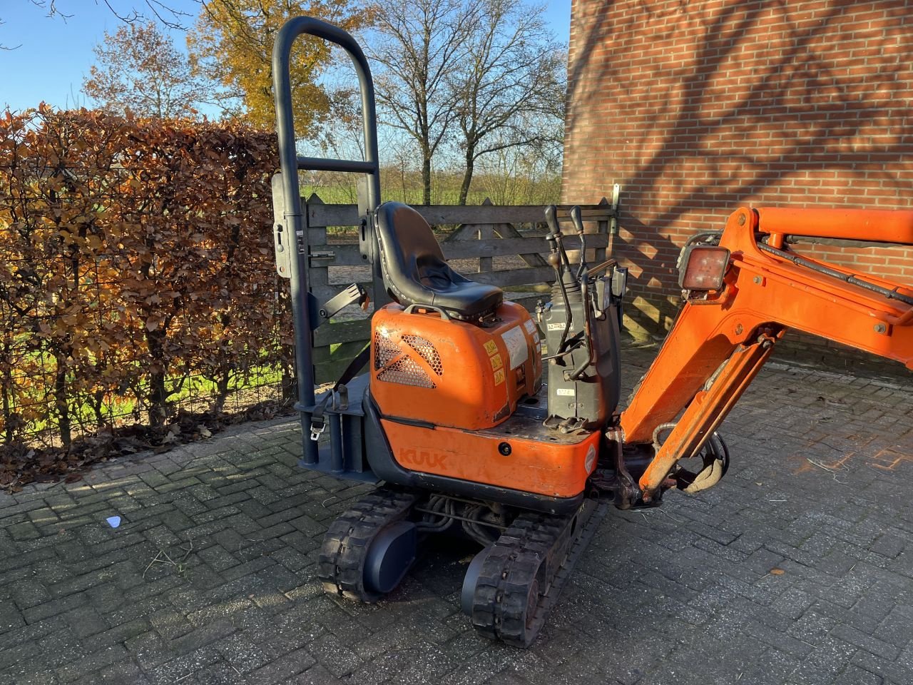 Minibagger typu Hitachi ZX 10U-2, Gebrauchtmaschine w Buggenum (Zdjęcie 9)