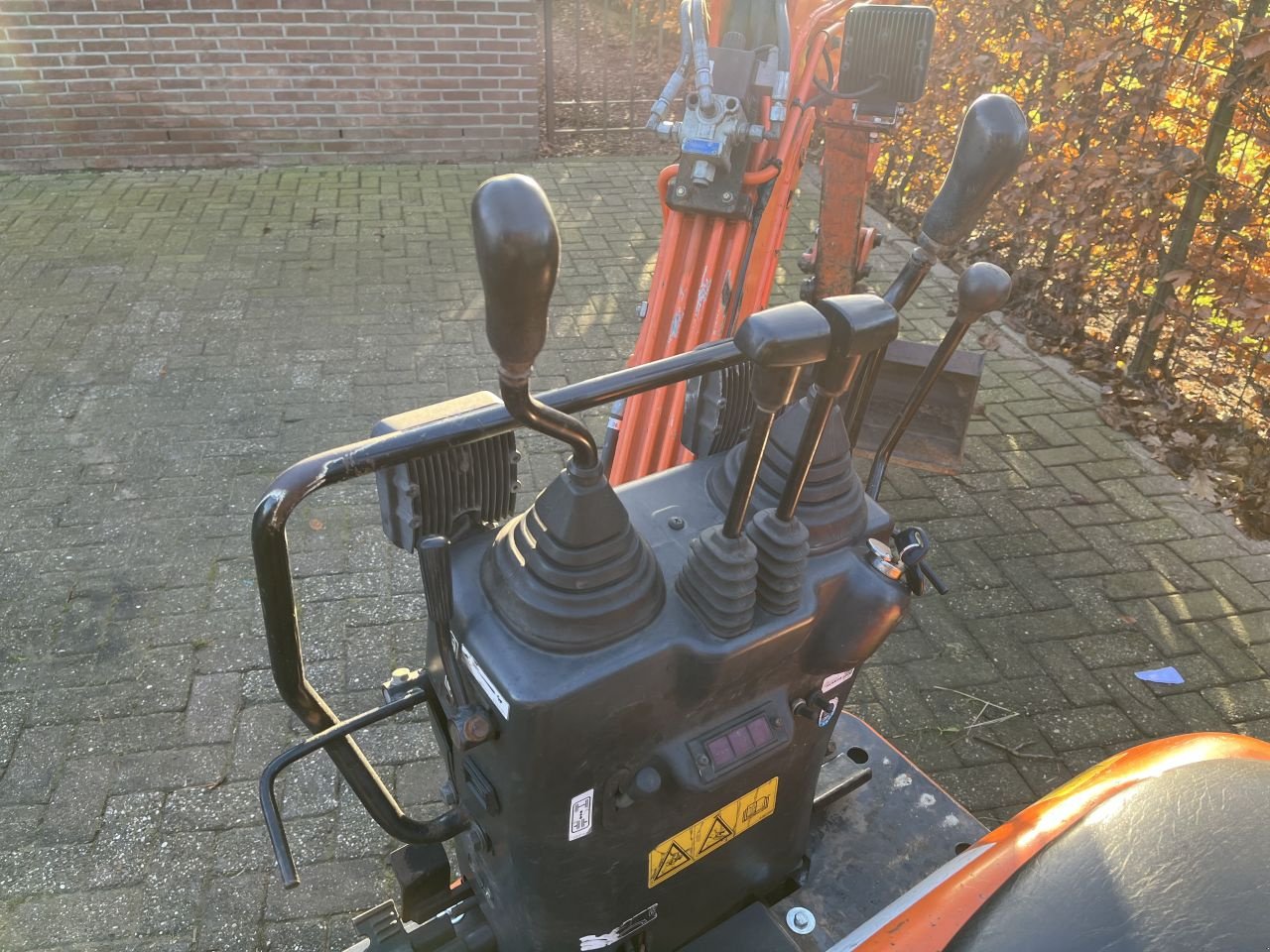 Minibagger typu Hitachi ZX 10U-2, Gebrauchtmaschine w Buggenum (Zdjęcie 10)