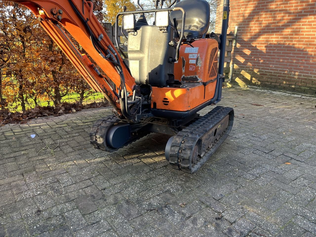 Minibagger typu Hitachi ZX 10U-2, Gebrauchtmaschine w Buggenum (Zdjęcie 5)