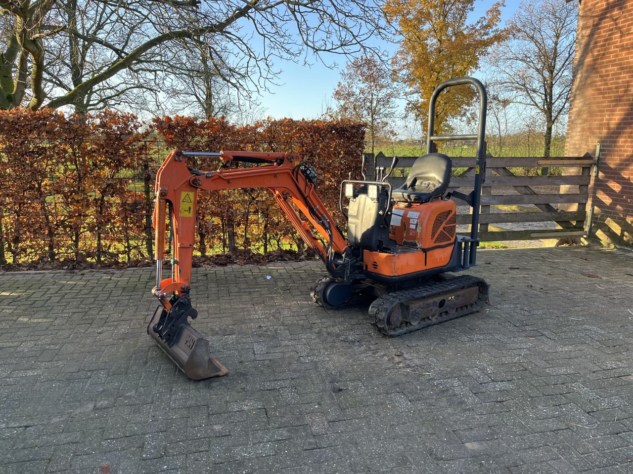 Minibagger typu Hitachi ZX 10U-2, Gebrauchtmaschine w Buggenum (Zdjęcie 1)