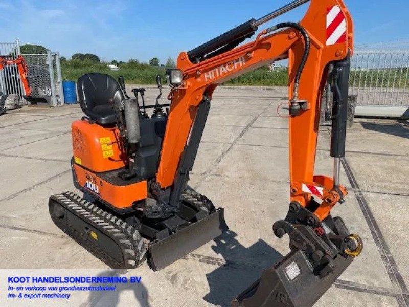 Minibagger van het type Hitachi ZX 10u-6 Only 375 Hours, Gebrauchtmaschine in Nieuwerkerk aan den IJssel (Foto 4)