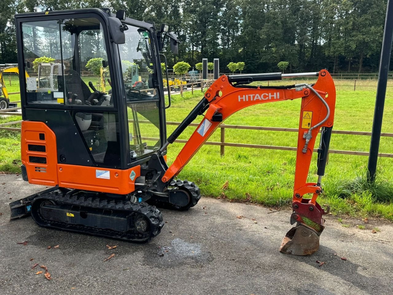 Minibagger des Typs Hitachi ZX 19-5, Gebrauchtmaschine in Kilder (Bild 5)