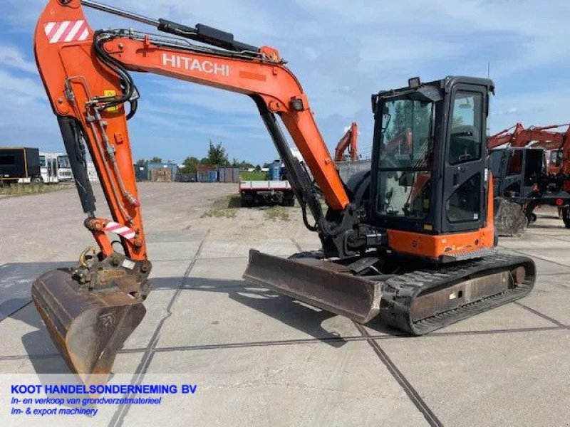 Minibagger typu Hitachi ZX 55u-5a CLR, Gebrauchtmaschine v Nieuwerkerk aan den IJssel