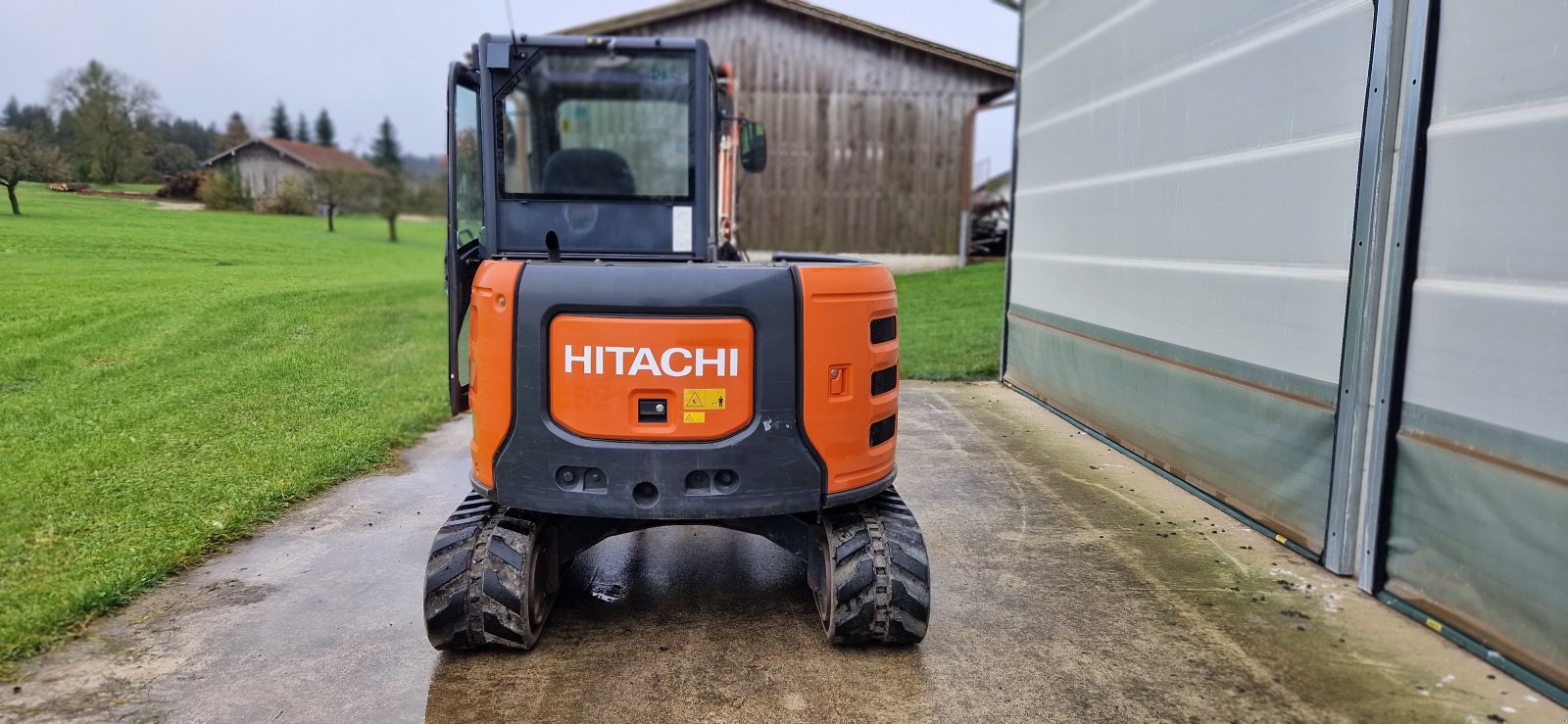 Minibagger des Typs Hitachi ZX 65 2 Löffel guter Zusatnd, Gebrauchtmaschine in Palling (Bild 3)