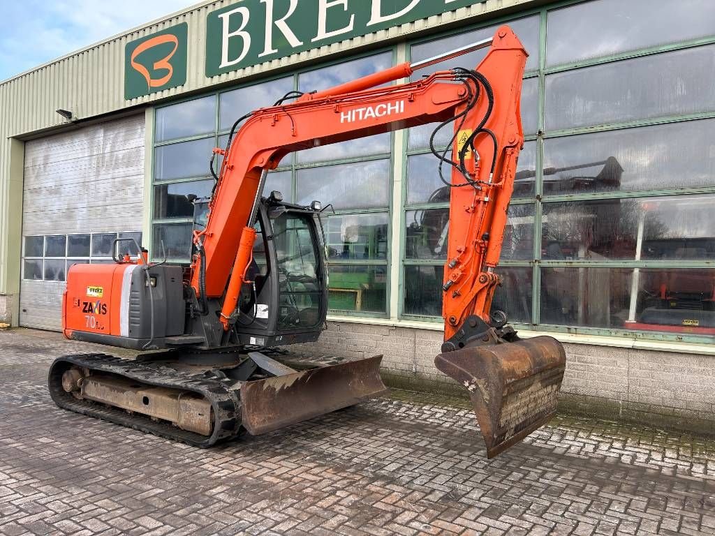 Minibagger del tipo Hitachi ZX 70 LC-3, Gebrauchtmaschine In Roosendaal (Immagine 7)