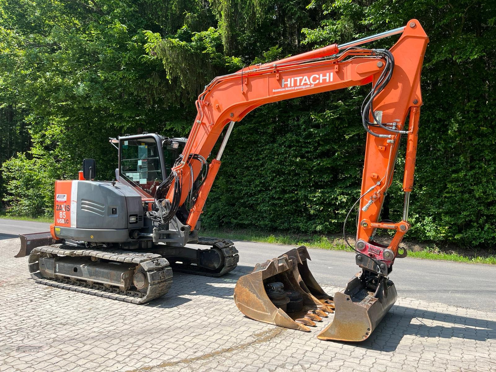 Minibagger του τύπου Hitachi ZX 85 USBLC-3, Gebrauchtmaschine σε Deutsch - Goritz (Φωτογραφία 4)