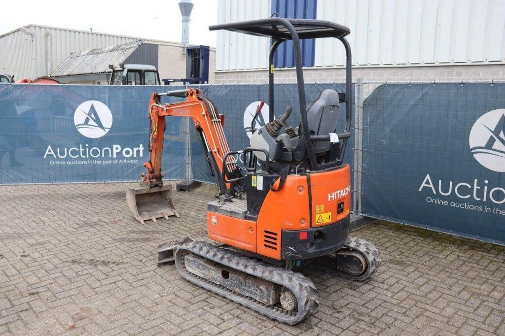 Minibagger a típus Hitachi ZX17U, Gebrauchtmaschine ekkor: Antwerpen (Kép 3)