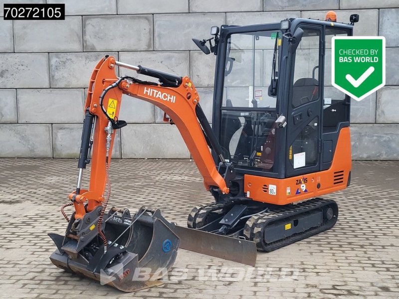 Minibagger van het type Hitachi ZX19-6 CR, Gebrauchtmaschine in Veghel (Foto 1)