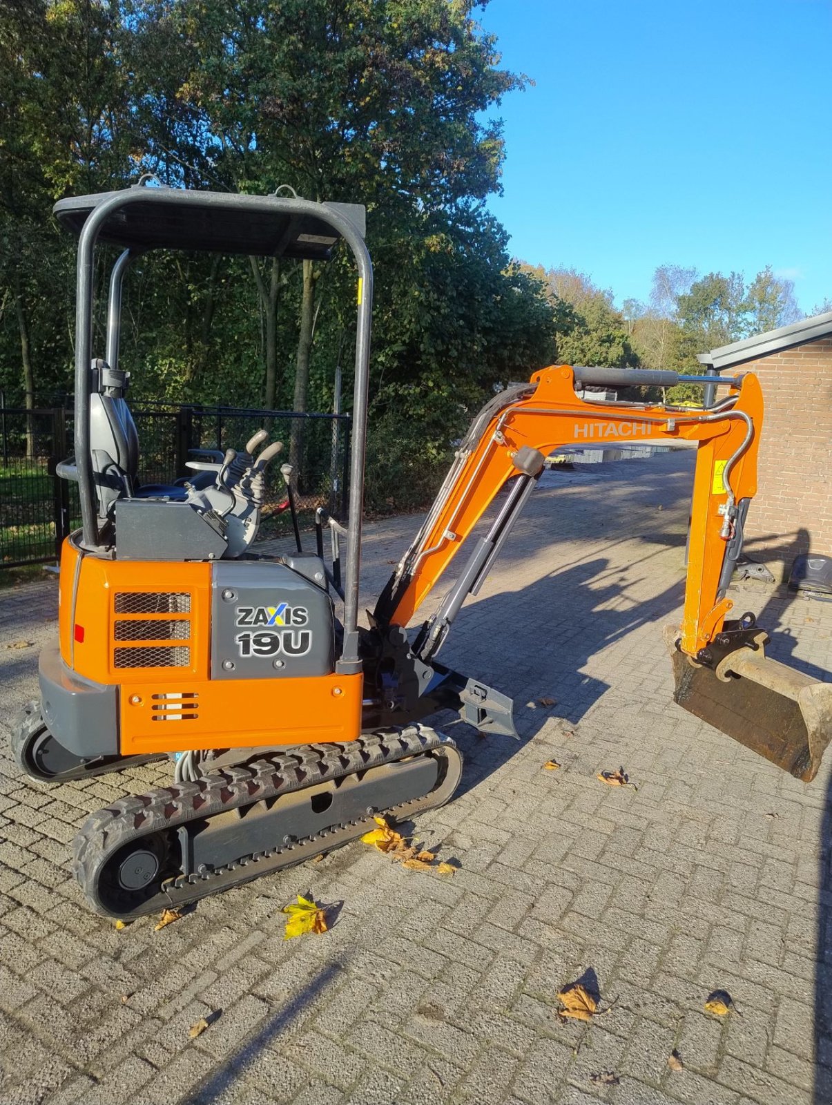 Minibagger tipa Hitachi Zx19u-5, Gebrauchtmaschine u Veldhoven (Slika 4)