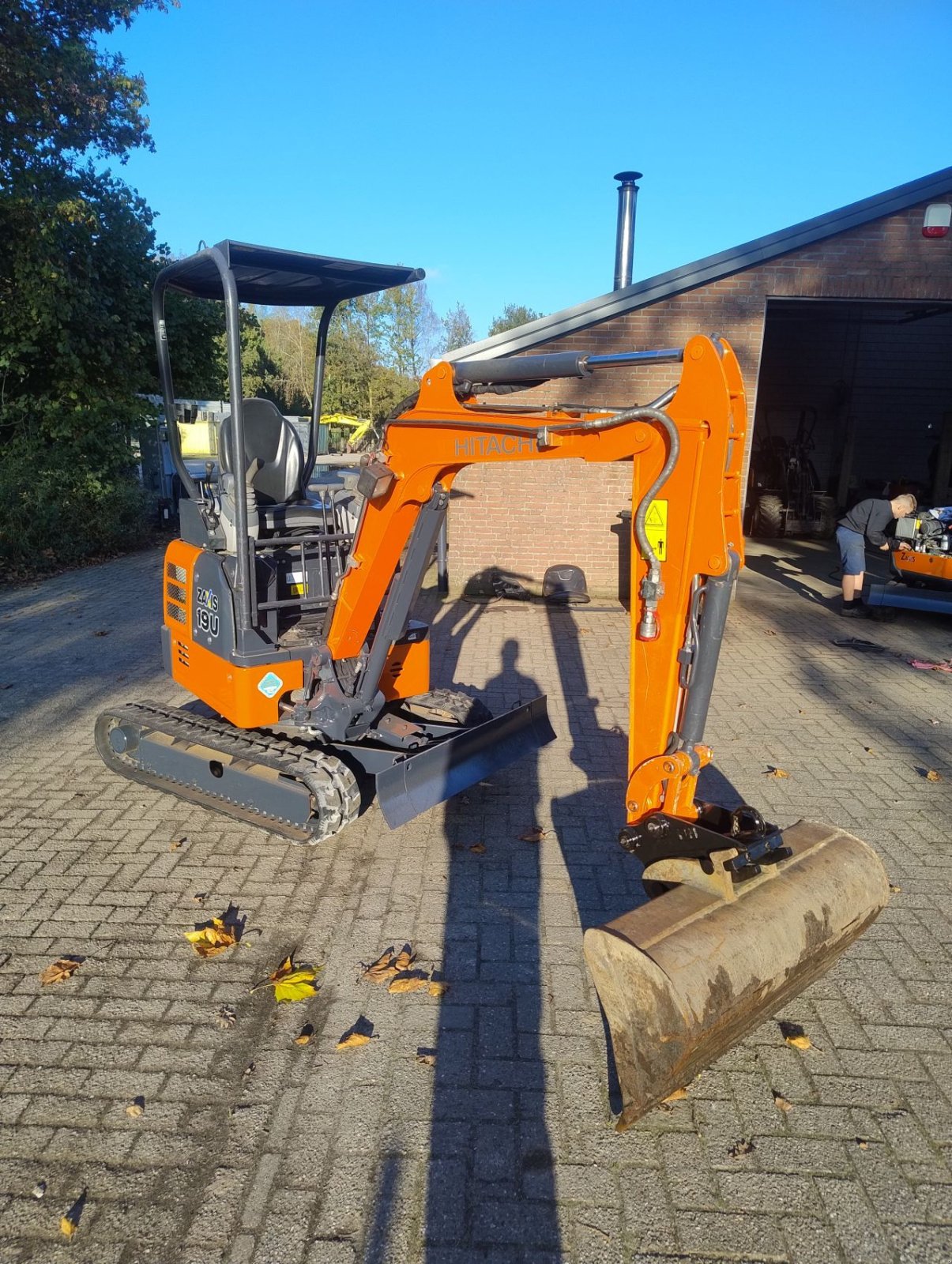 Minibagger typu Hitachi Zx19u-5, Gebrauchtmaschine v Veldhoven (Obrázek 3)