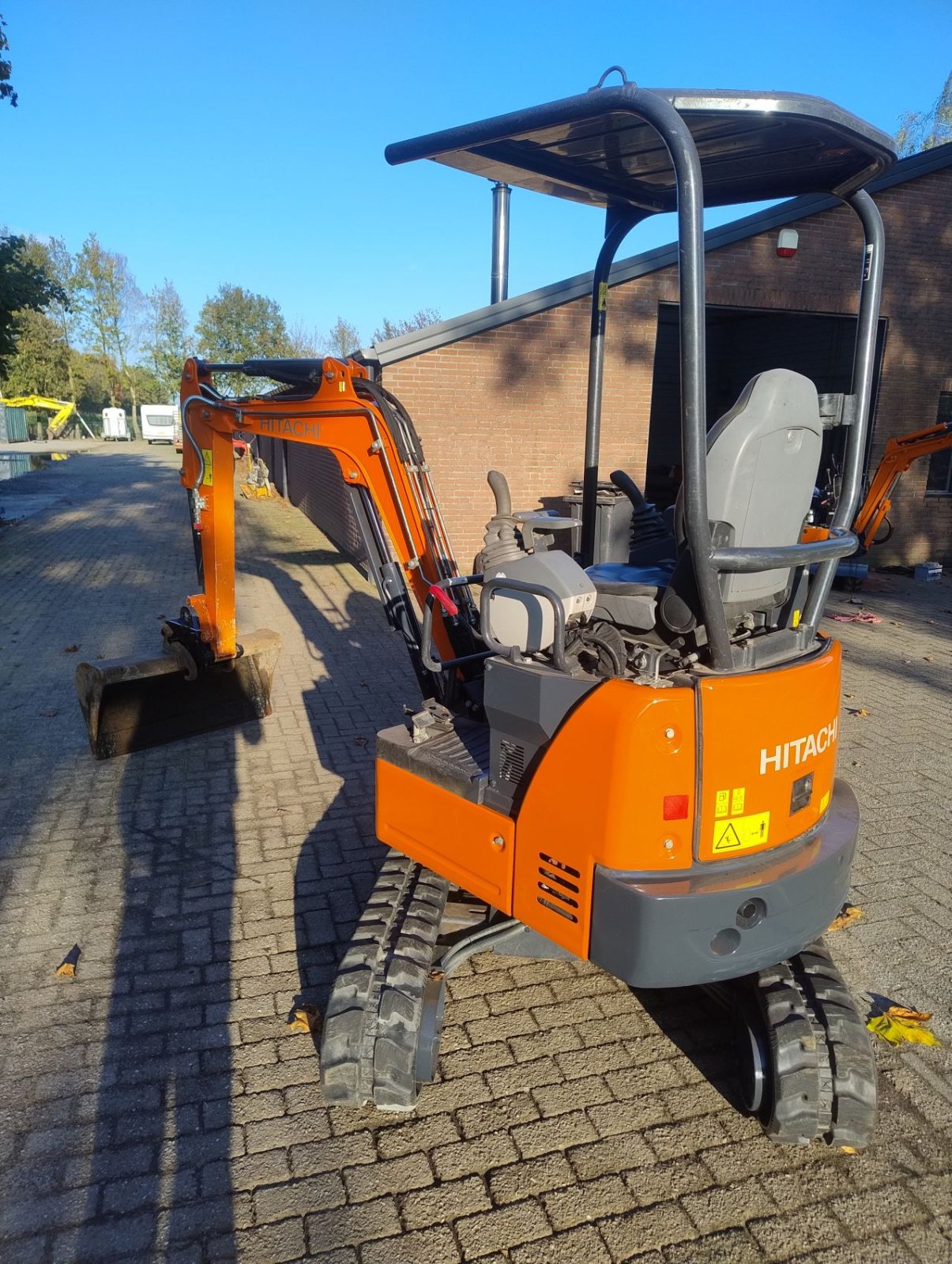 Minibagger типа Hitachi Zx19u-5, Gebrauchtmaschine в Veldhoven (Фотография 8)