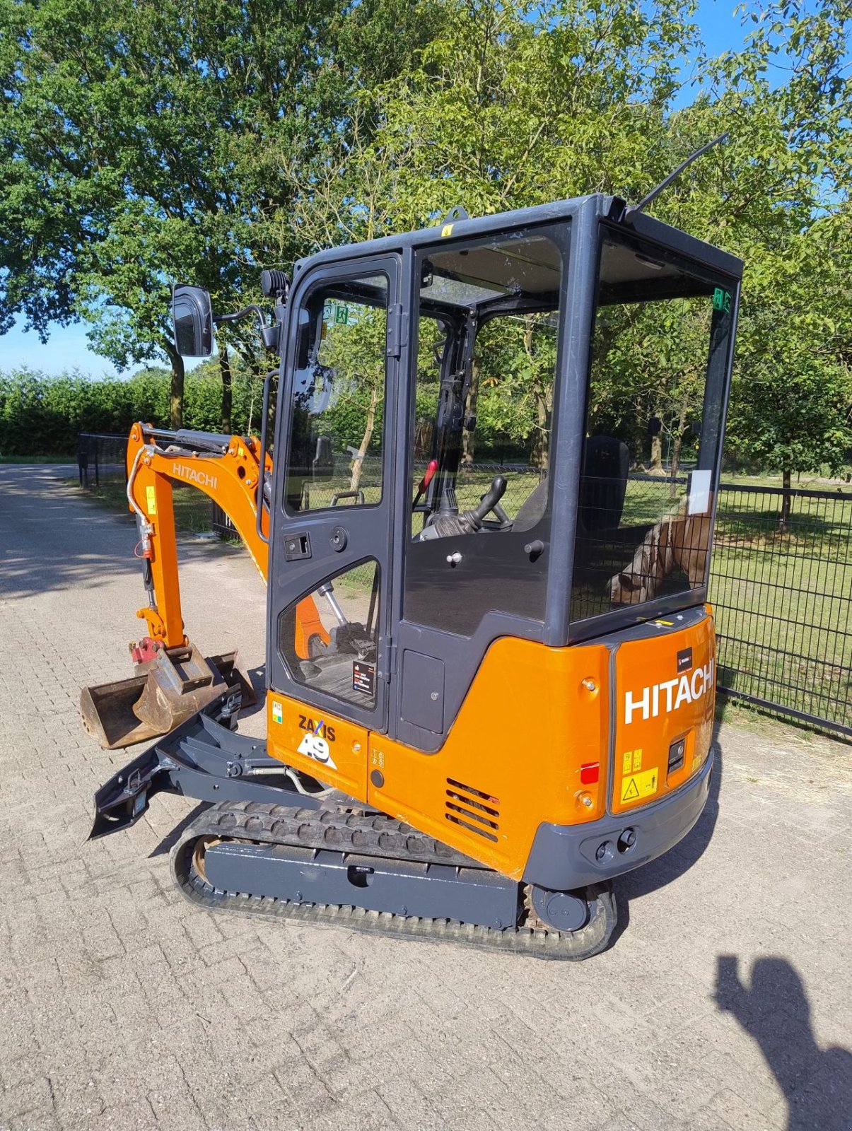 Minibagger tipa Hitachi Zx19u, Gebrauchtmaschine u Veldhoven (Slika 4)