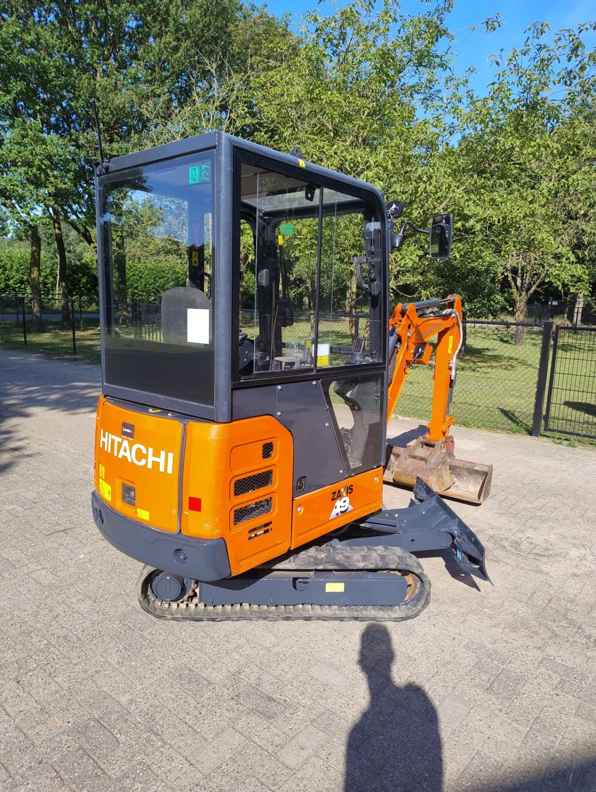 Minibagger tipa Hitachi Zx19u, Gebrauchtmaschine u Veldhoven (Slika 8)