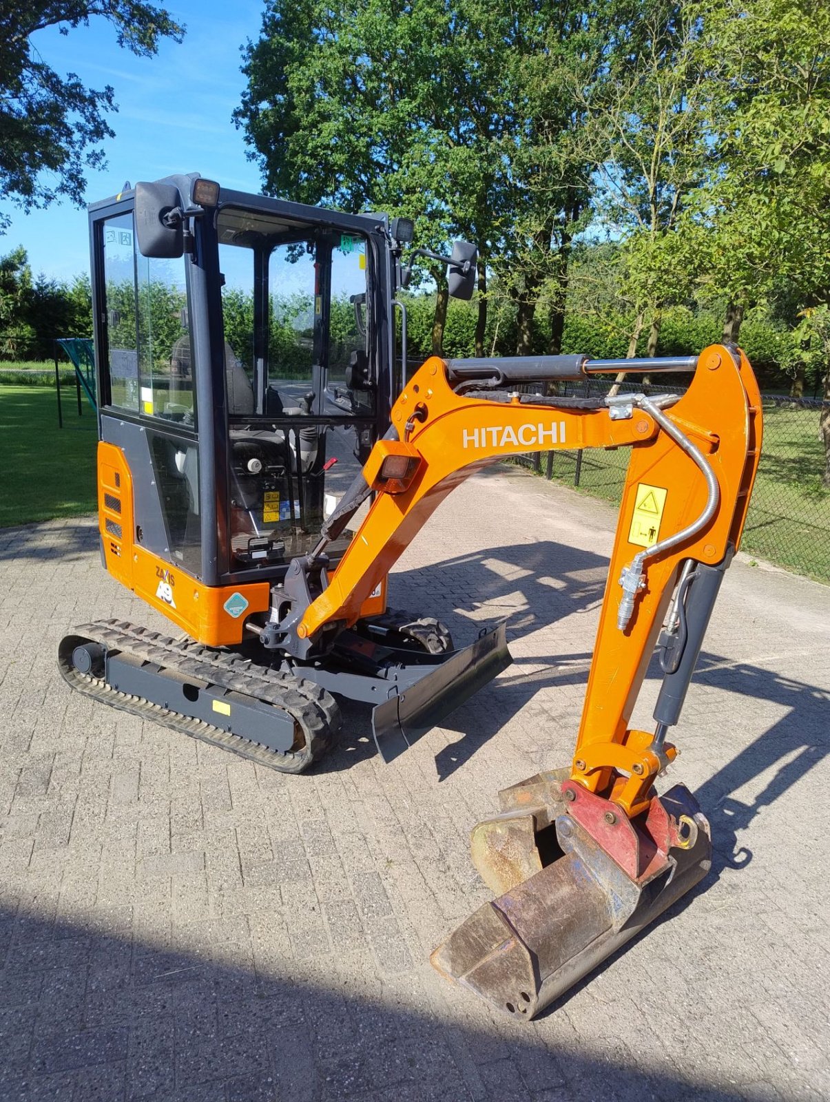 Minibagger tipa Hitachi Zx19u, Gebrauchtmaschine u Veldhoven (Slika 5)