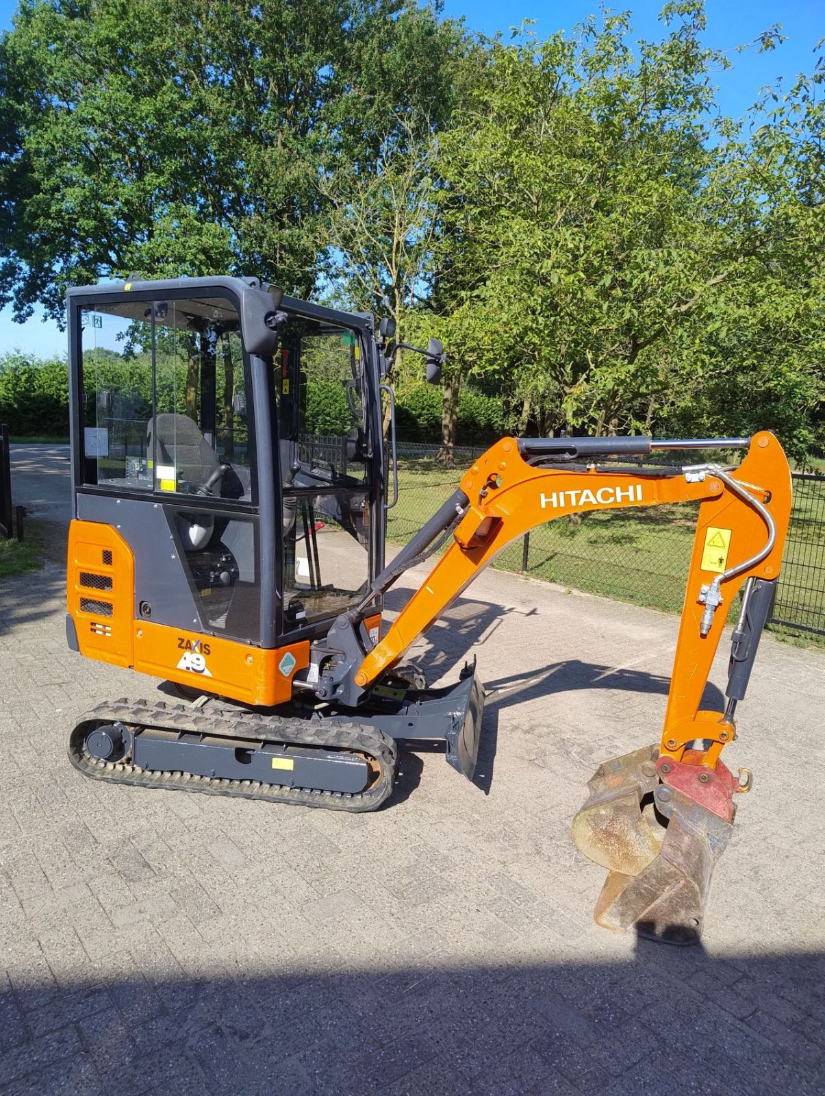 Minibagger tipa Hitachi Zx19u, Gebrauchtmaschine u Veldhoven (Slika 7)