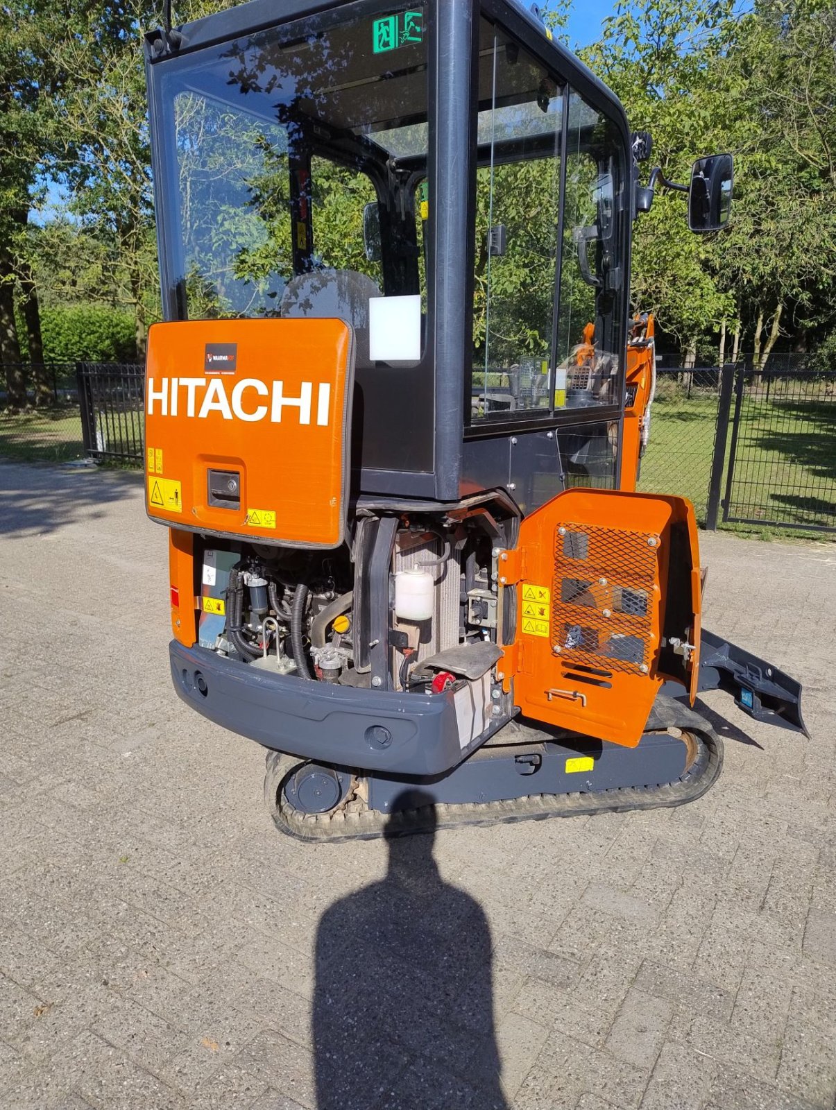 Minibagger tipa Hitachi Zx19u, Gebrauchtmaschine u Veldhoven (Slika 9)