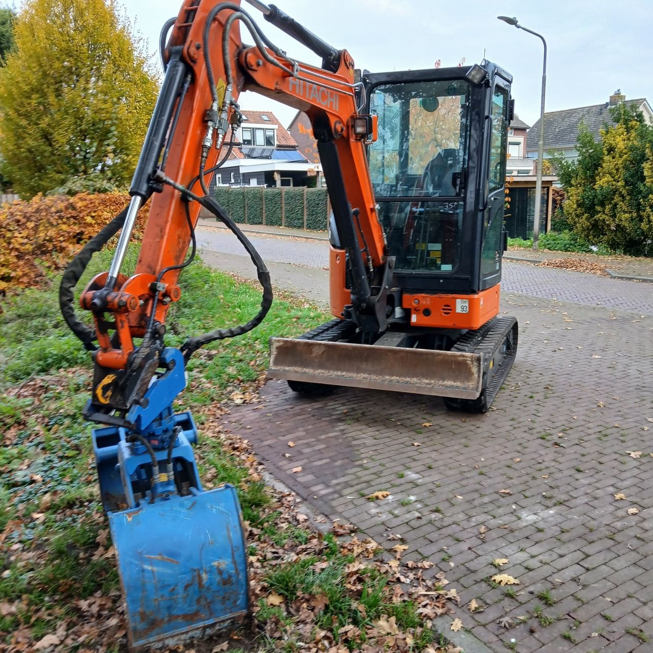 Minibagger des Typs Hitachi ZX26U., Gebrauchtmaschine in Alblasserdam (Bild 2)