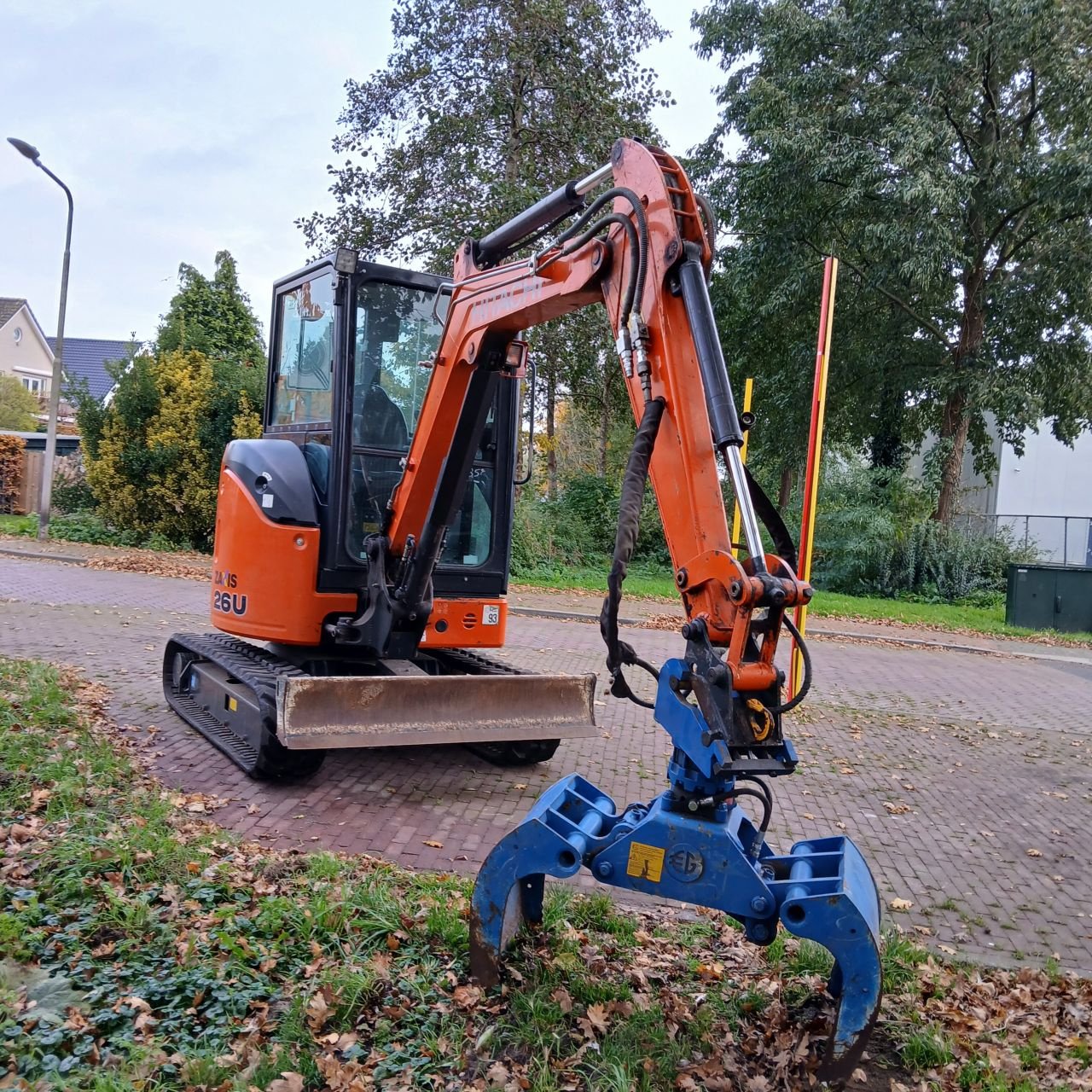 Minibagger des Typs Hitachi ZX26U., Gebrauchtmaschine in Alblasserdam (Bild 5)